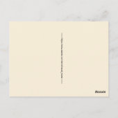 Alte Traubenernte Postkarte (Rückseite)