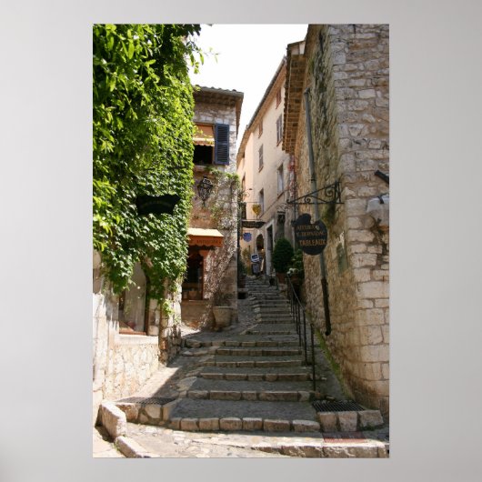 Alte Treppe Poster (Vorne)