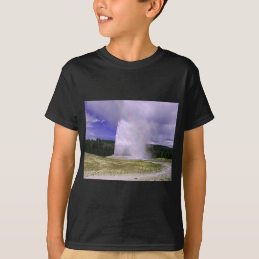 Alte Treue im Yellowstone Nationalpark T-Shirt (Vorderseite)