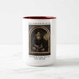 Alte Trolle Zweifarbige Tasse