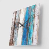 Alte Tropfholzuhr Quadratische Wanduhr (Winkel)