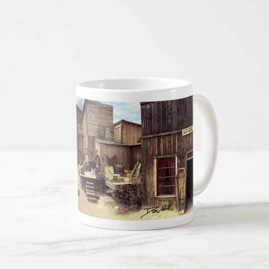Alte Tucson-Studios Kaffeetasse (VorderseiteRechts)