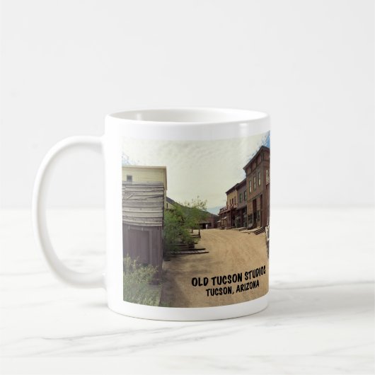 Alte Tucson-Studios Kaffeetasse (Links)