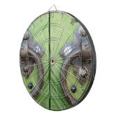 Alte Tür Dartscheibe (Vorderseite rechts)