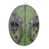 Alte Tür Dartscheibe (Vorderseite Links)