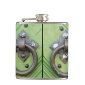 Alte Tür Flachmann (Vorderseite)