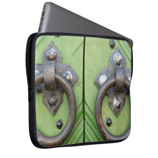 Alte Tür Laptopschutzhülle (Vorne Rechts)