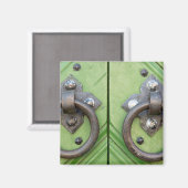 Alte Tür Magnet (Vorderseite/Rückseite)