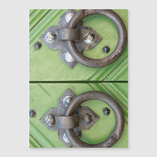 Alte Tür Magnetkarte