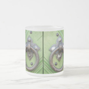 Alte Tür Mattglastasse