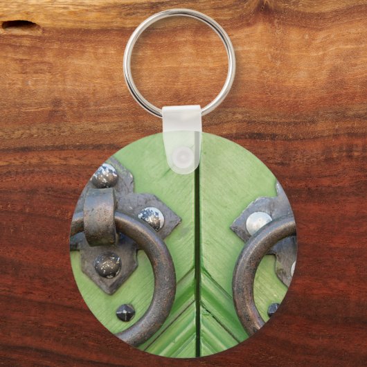 Alte Tür Schlüsselanhänger (Vorderseite)