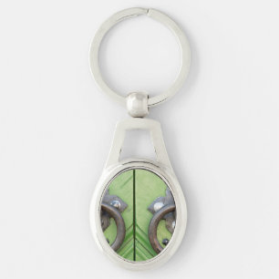 Alte Tür Schlüsselanhänger