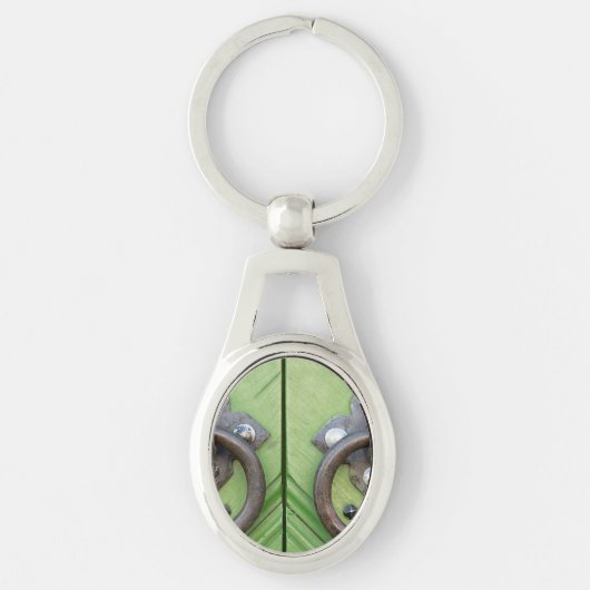 Alte Tür Schlüsselanhänger (Vorderseite)