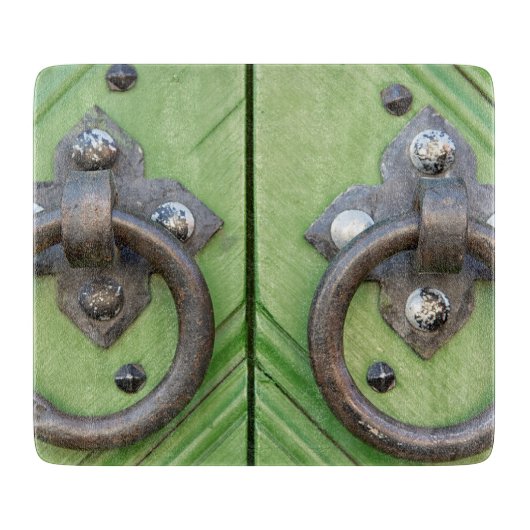 Alte Tür Schneidebrett (Vorderseite)