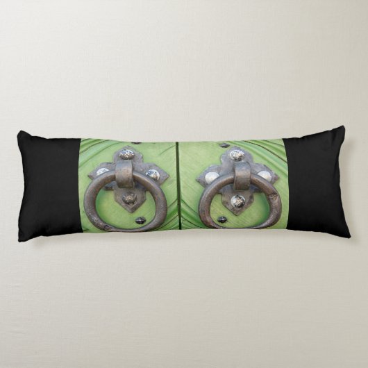 Alte Tür Seitenschläferkissen (Rückseite)