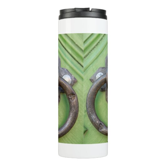 Alte Tür Thermosbecher (Rückseite)
