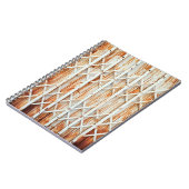 Alte Türverkleidungen sind rostet. abstrakt, antik Notizblock (Linke Seite)