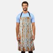 Alte Türverkleidungen sind rostet. abstrakt, antik Schürze (Getragen)