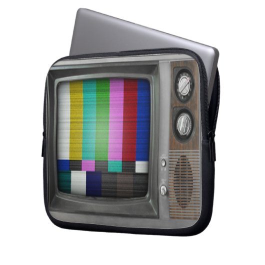Alte TV Laptopschutzhülle (Vorderseite Links)