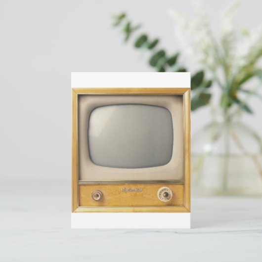 Alte TV Postkarte (Stehend Vorderseite)