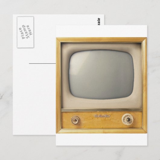Alte TV Postkarte (Vorne/Hinten)