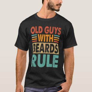 Alte Typ mit Bärenregel Großvater Opa 1 T-Shirt