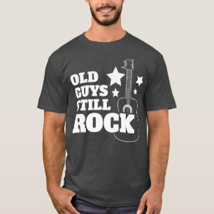 Alte Typ noch Rock Gitarrist Acoustic Gitarre Musi T-Shirt
