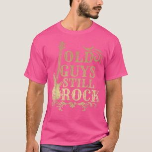 Alte Typ noch Rock Grunge Bass Gitarre T-Shirt