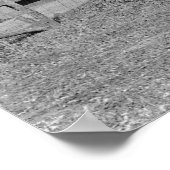 Alte überdachte Brücke Poster (Ecke)