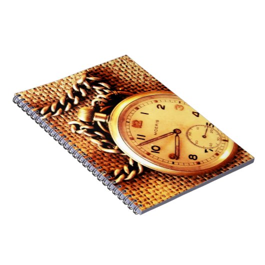 Alte Uhr Notizblock (Rechte Seite)