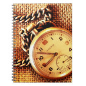 Alte Uhr Notizblock (Vorderseite)