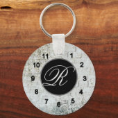 Alte Uhr Schlüsselanhänger (Vorderseite)