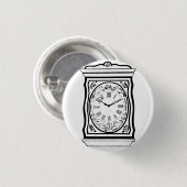 Alte Uhrfläche. Button (Vorne & Hinten)