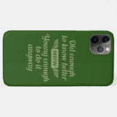 Alte und junge, benutzerdefinierte Monogramm-Telef Case-Mate iPhone Hülle (Rückseite (Horizontal))