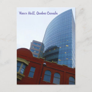 Alte und neue Gebäude Im Zentrum von Vieux Hull Postkarte