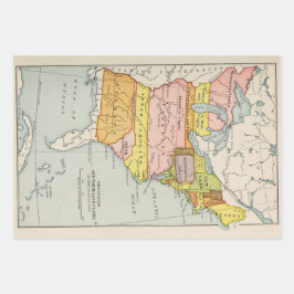 Alte US-Karten: Revolution, Ziviler Krieg und 1880 Geschenkpapier Set