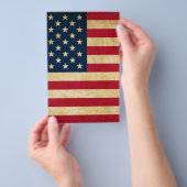 Alte USA-Flagge Flyer (Handgriff)