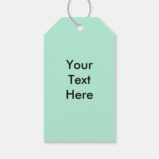 Alte Valentinische Blume Geschenkanhänger (Rückseite)