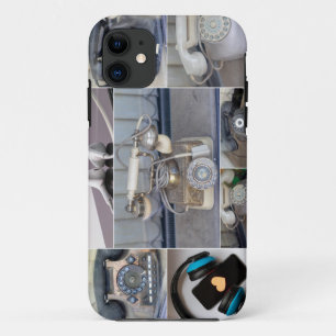 Alte, verkabelte Telefone als schöne Retro-Art! iP Case-Mate iPhone Hülle