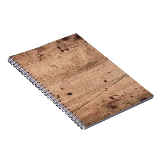 Alte verschrottete Holz-Hintergrund Textur Notizblock (Rechte Seite)