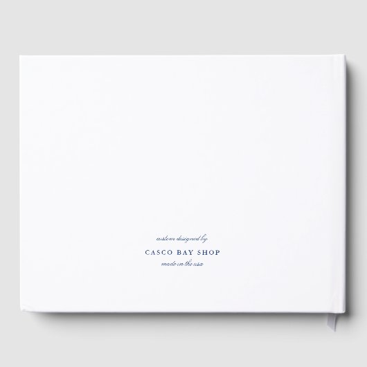 ALTE VERSION Casco Bay Gästebuch (Rückseite)