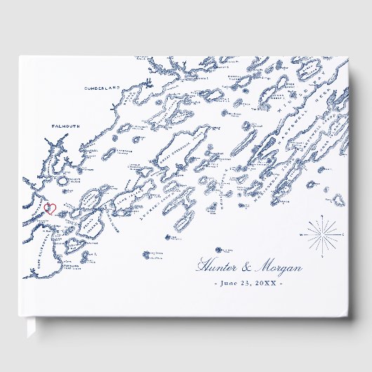 ALTE VERSION Casco Bay Gästebuch (Vorderseite)