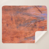 Alte verwitterte rostige Textur abstrakt, altert,  Sherpadecke (Vorderseite (Horizontal))