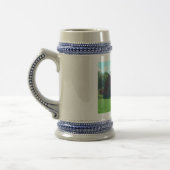 Alte verwitterte Scheune Bierglas (Links)