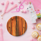 alte verwitterte Stallplatten Pappteller (Party)