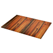 alte verwitterte Stallplatten Schneidebrett (Ecke)