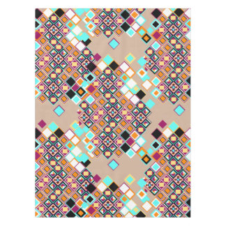 Alte Viertel (spanische Fliesen-) Tischdecke durch