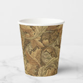 Alte Viktorianisch warme Herbstwochen Pappbecher (Vorderseite)