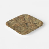 Alte Viktorianisch warme Herbstwochen Pappteller (Gewinkelt)