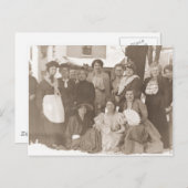 Alte Viktorianische Frauenzeit Postkarte (Vorne/Hinten)